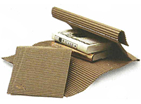 Cohesive Single Face Corrugated Rolls