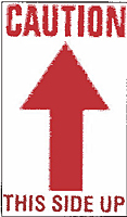 Pressure-Sensitive & High Visibility Warning Labels (A35TSU)