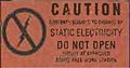 Pressure-Sensitive & High Visibility Warning Labels (C153DNO)